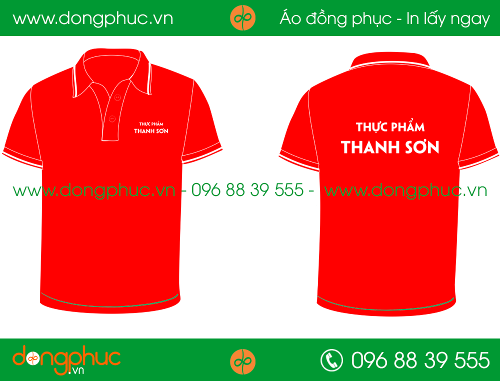 Áo phông đồng phục Thanh Sơn